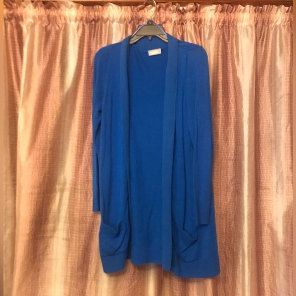 Wallis Blue Women's Cardigan Sweater Size Large